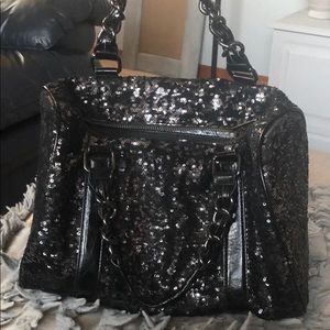 Sequin hand bag
